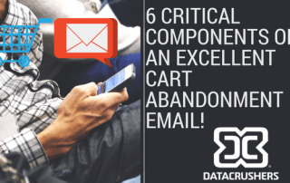 6 Critical Components of an Excellent Cart Abandonment Email!